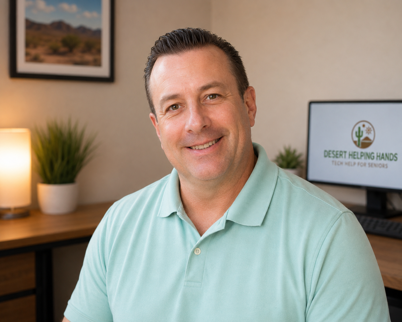 Darwin Steckelberg, owner of Desert Helping Hands